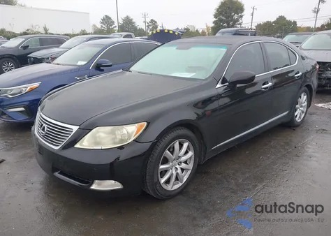 2008 Lexus Ls 460 from USA, damaged, VIN JTHBL46F085073093